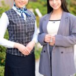 仕事の合間に生筆おろしセックス 銀行員はすみさん（25）とアパレル店員ひまりさん（22）
